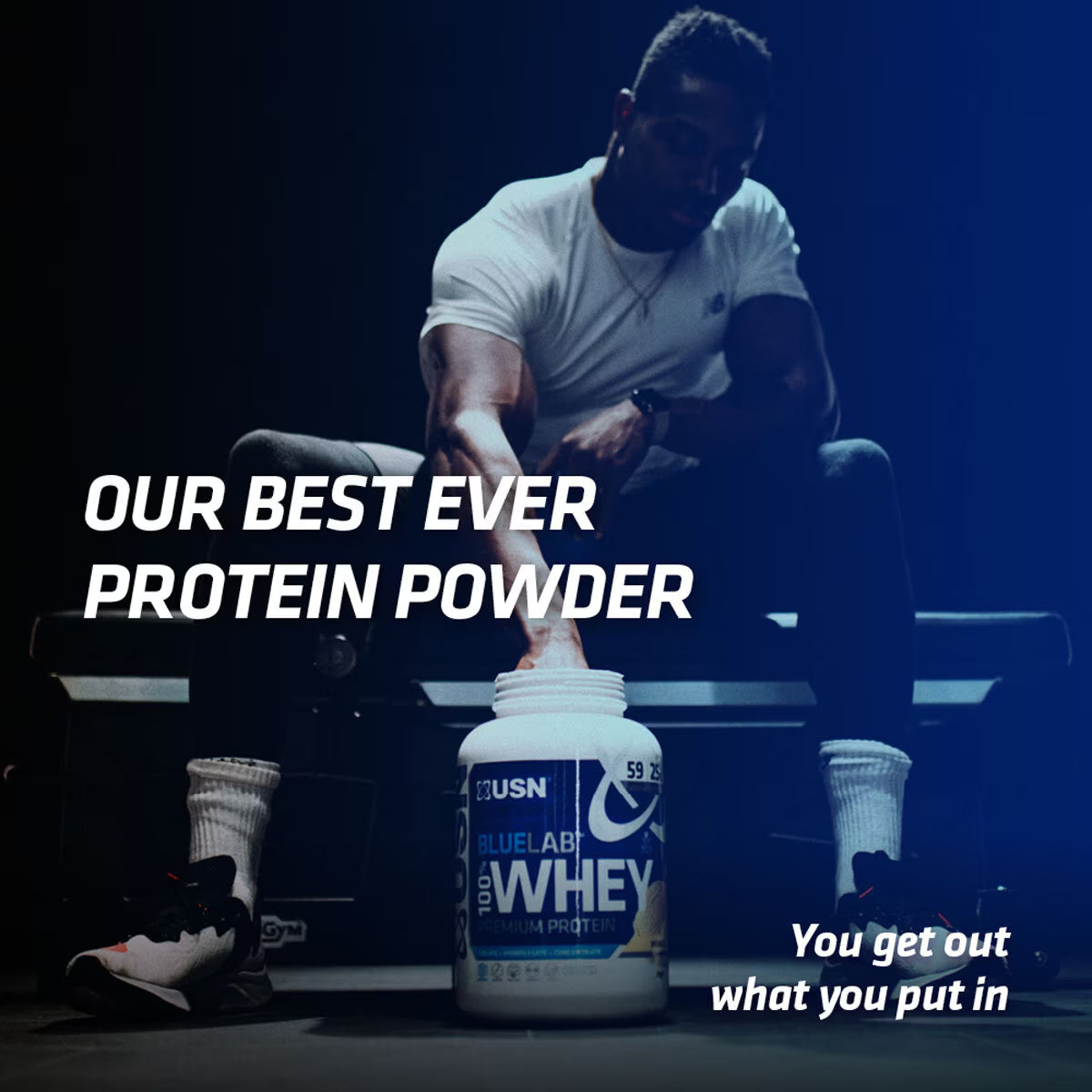 Blue Lab Whey Powder Caramel Chocolate Flavour, 2Kg