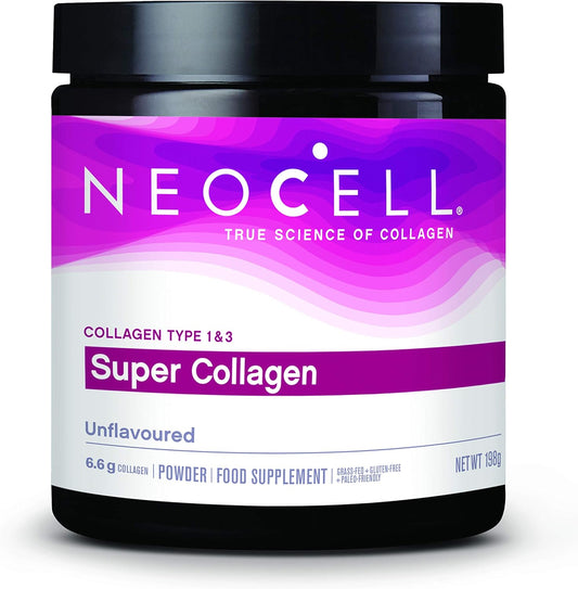 - Super Collagen Powder - 198G - Supports Healthy Skin, Hair, Nails, and Joints - Aids Collagen Production"