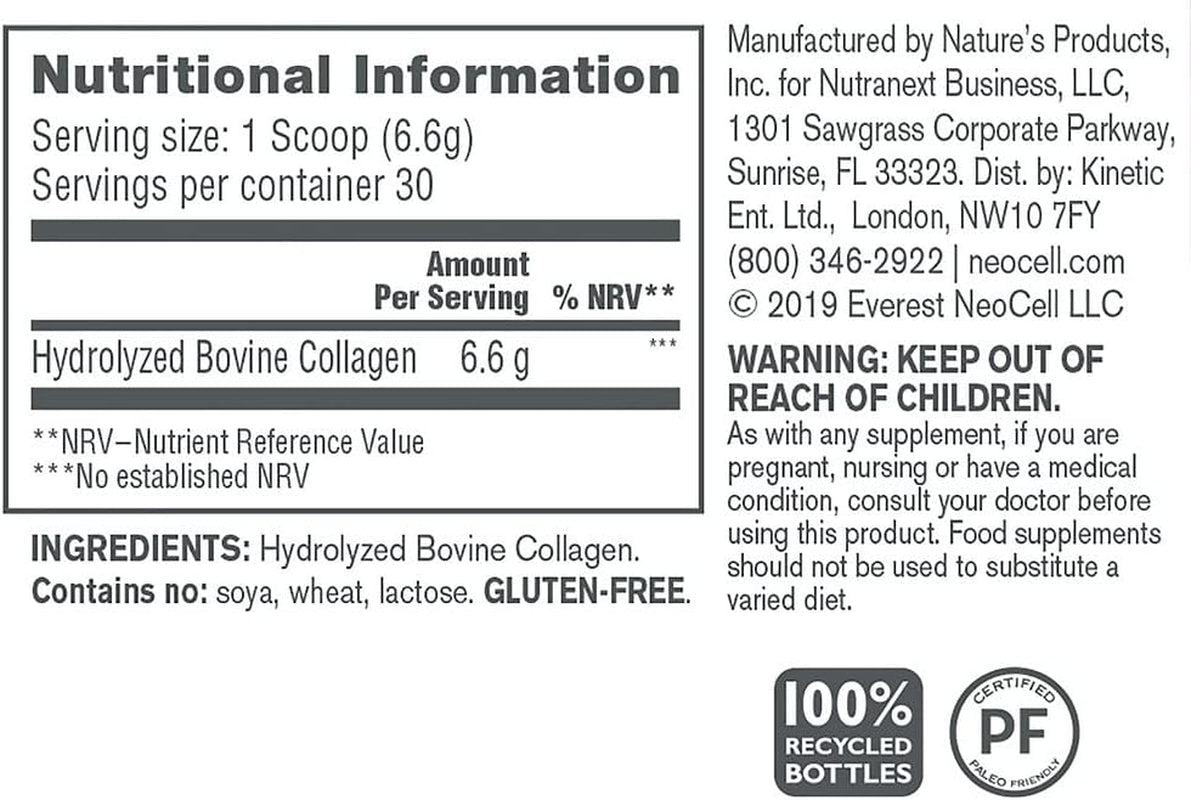 - Super Collagen Powder - 198G - Supports Healthy Skin, Hair, Nails, and Joints - Aids Collagen Production"