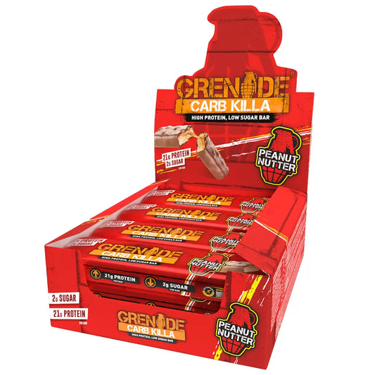 Carb Killa Peanut Nutter Bar, 12 X 60G